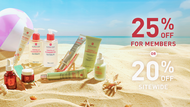 SUMMER SALE: UP TO 25% OFF