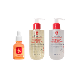 Trio Skin Therapy Milky Serum & Double Cleansing | Erborian