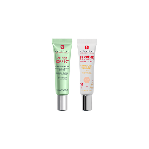 CC Red Correct and BB Cream Clair Travel Duo 15 ml | Erborian