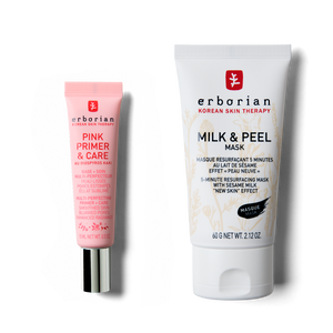 Pore Minimizing Duo - exfoliating mask & blurring primer | Erborian