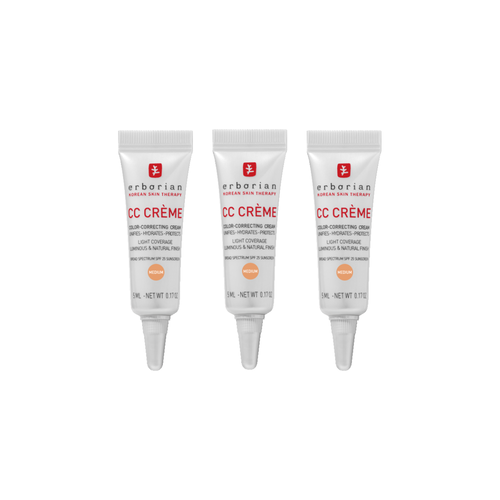 CC Cream Medium Mini Trio with Centella Asiatica minis trio | Erborian
