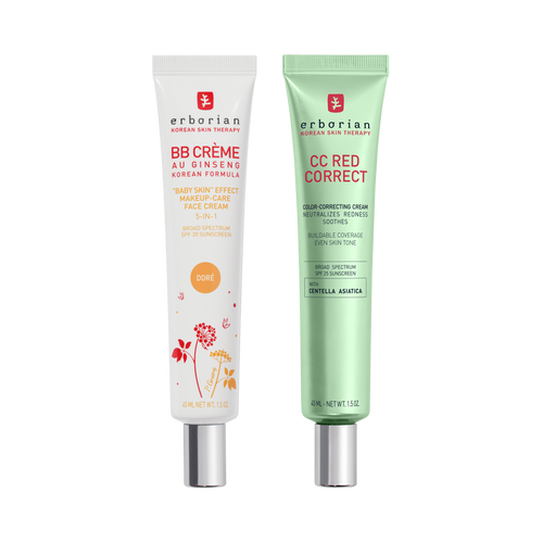 CC Red Correct and BB Cream Golden Duo 45 ml | Erborian