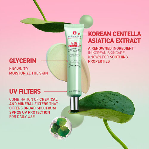 CC Red Correct and BB Cream Clair Travel Duo 15 ml (1) | Erborian